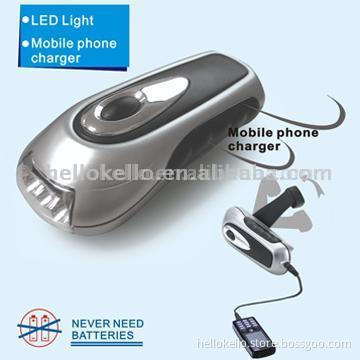 Dynamo torch with charger,charger torch, wind up torch ,flashlight ,rechargeable flashlight,Led flashlight ,led  torch
